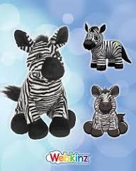 Webkinz 🍁Zebra Plush