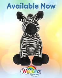 Webkinz 🍁Zebra Plush