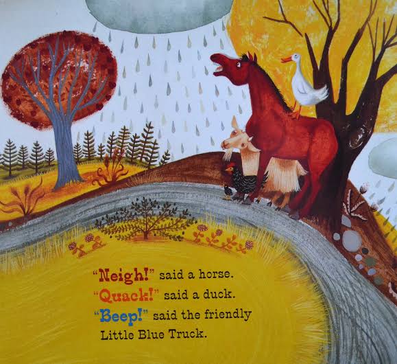 Little Blue Truck Board Book  - Alice Schertle