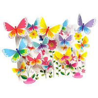 4M Glow 3D Butterfly Canvas