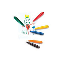 Faber Castell Crayon Pre-School Finger Shape Blister 6PK