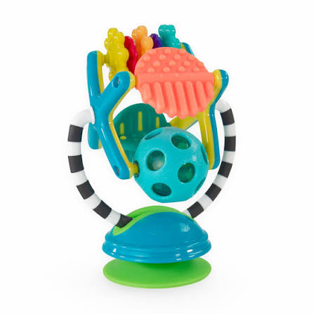 Sassy Baby Teethe & Twirl Sensation Station STEM Tray Toy 6mths+