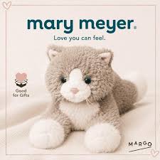 FabFuzz Kitty Smokey Kitty 11" by Mary Meyer