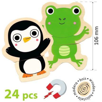 Djeco Crazy Couou Magnetic's 2 Yrs +