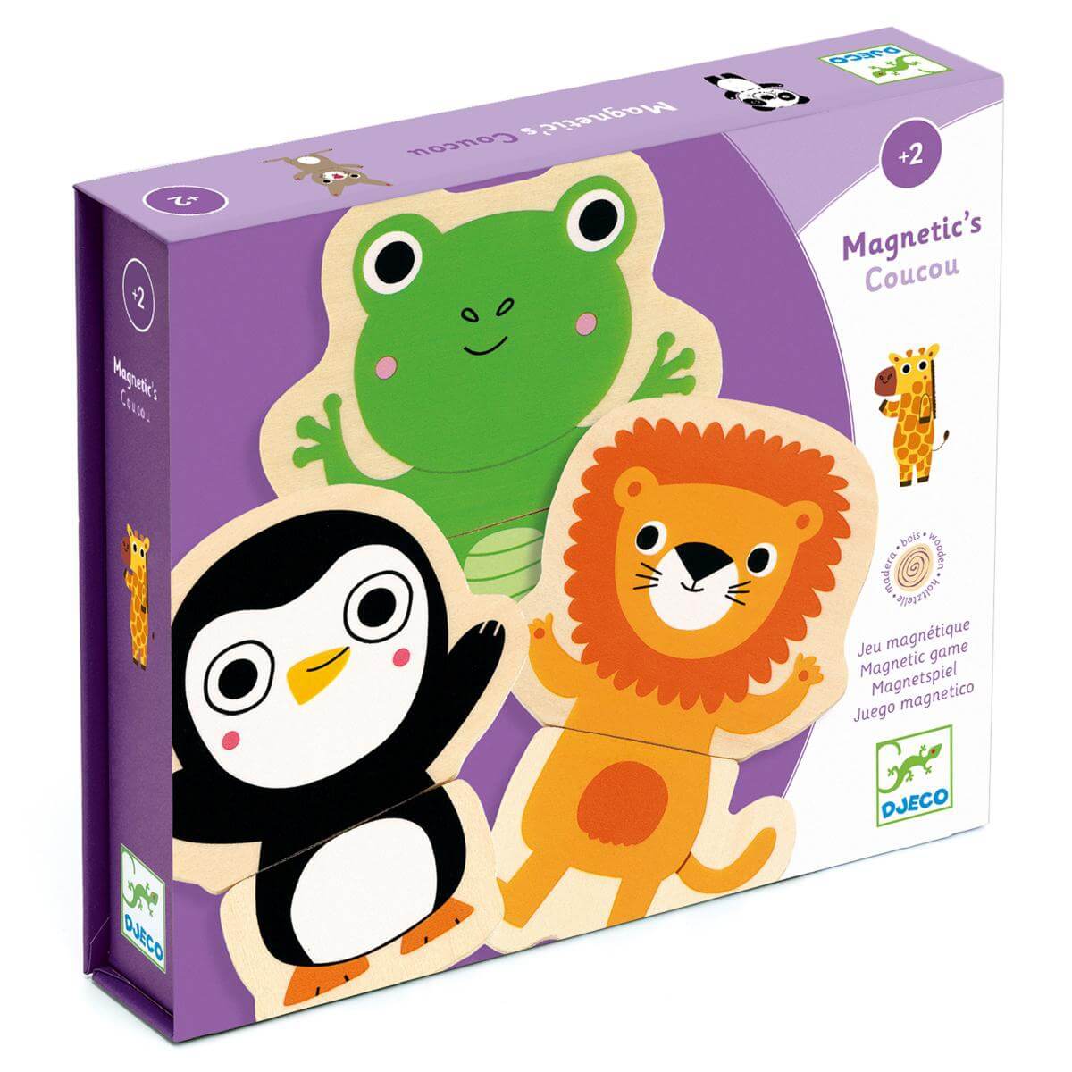 Djeco Crazy Couou Magnetic's 2 Yrs +