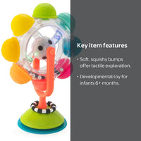 Sassy Baby Light Up Rainbow Reel STEM Toy 6mths+