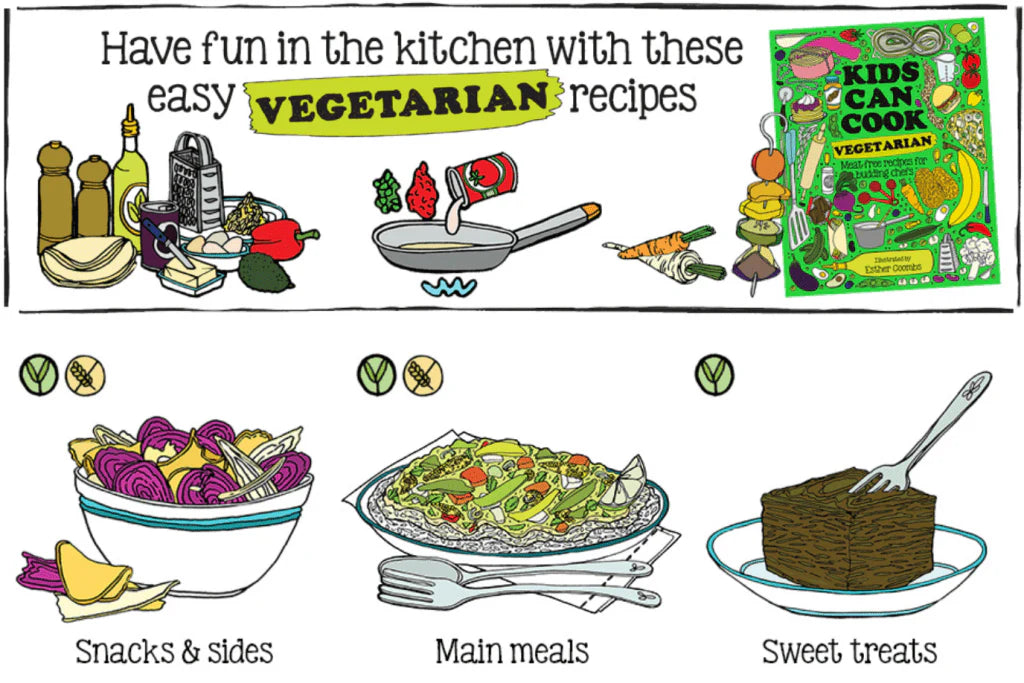 Esther Coombs Kids Can Cook Vegetarian