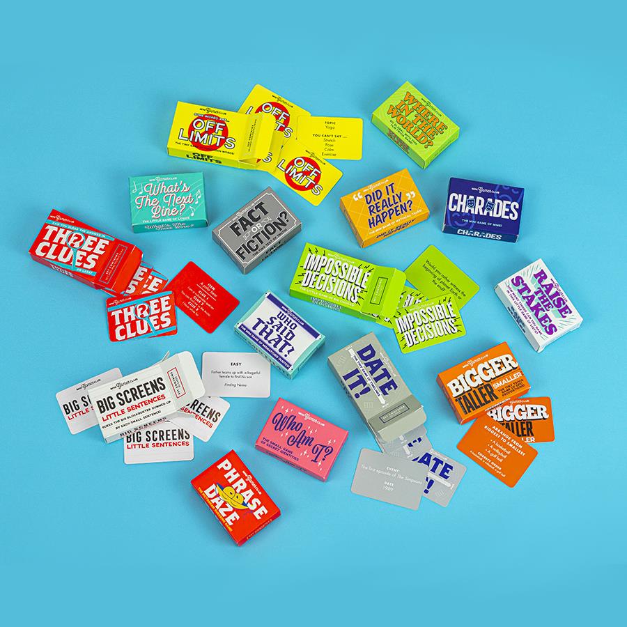 Professor Puzzle Mini Games Club Assorted