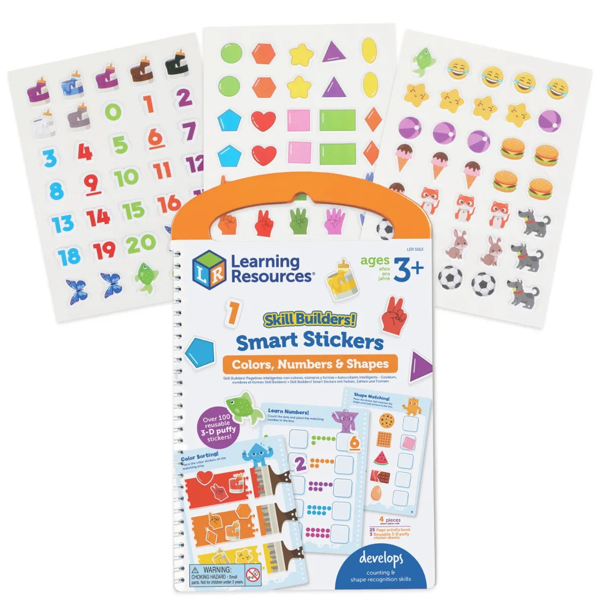 Learning Resources Smart Stickers - Colours, Numbers & Shapes