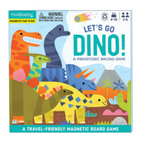 Mudpuppy Let's Go Dinos! Magnetic Board Game