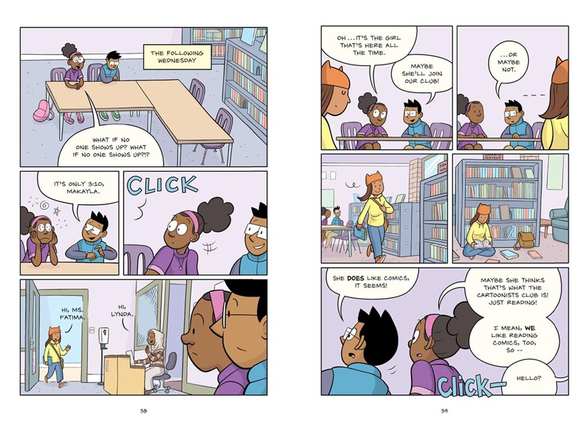 Raina Telgemeier The Cartoonists Club: A Graphic Novel