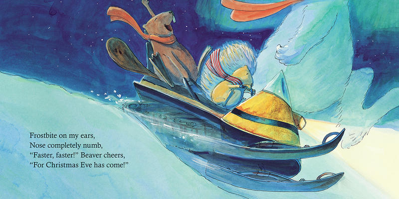 Dashing Through The Snow: A Canadian Jingle Bells by Helaine Becker