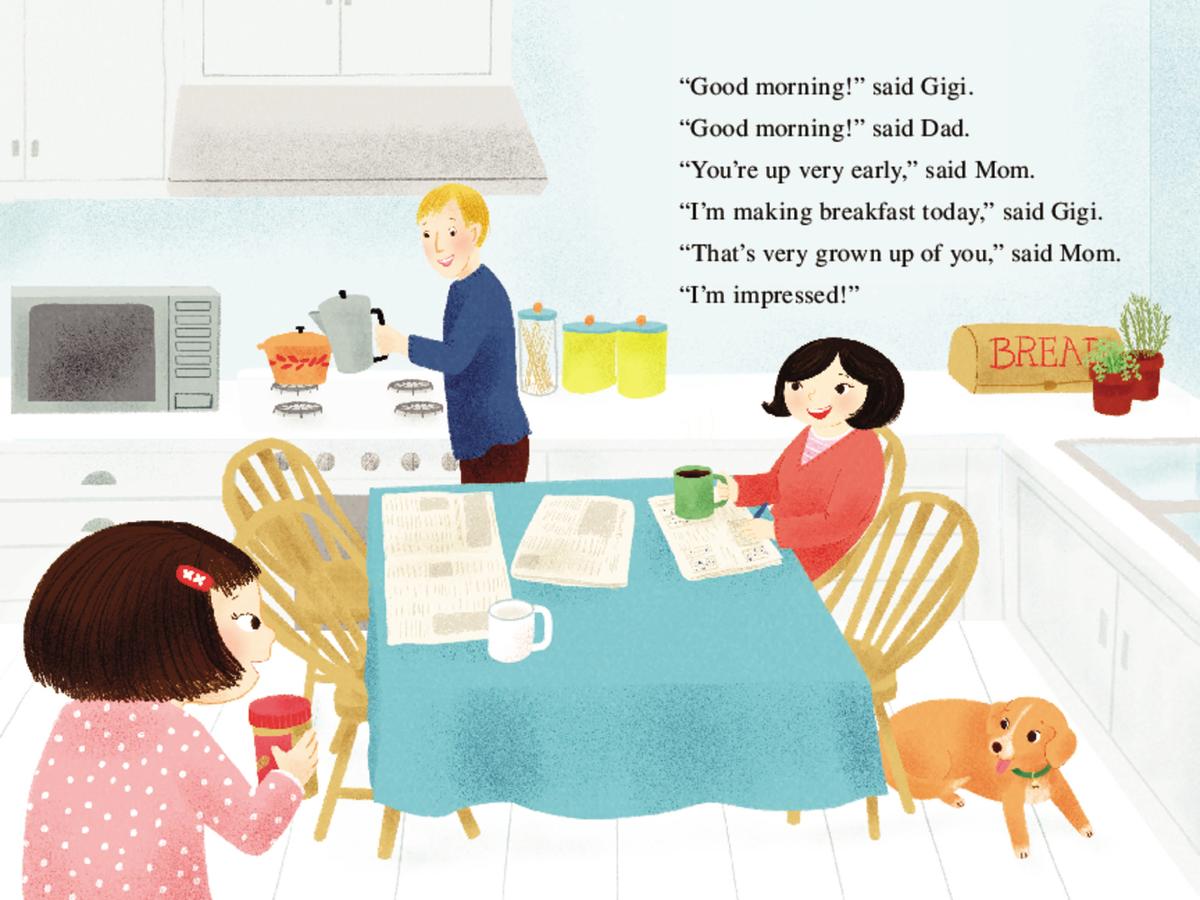 I Can Read: Level 3 Gigi And Ojiji Food For Thought