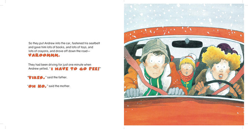 Robert Munsch I Have To Go! - Annikin Edition