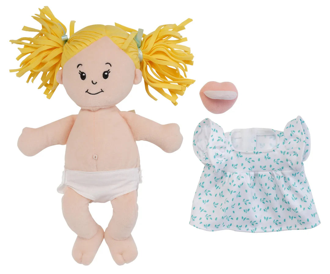 Love, Stella Peach Doll With Blonde Pigtails