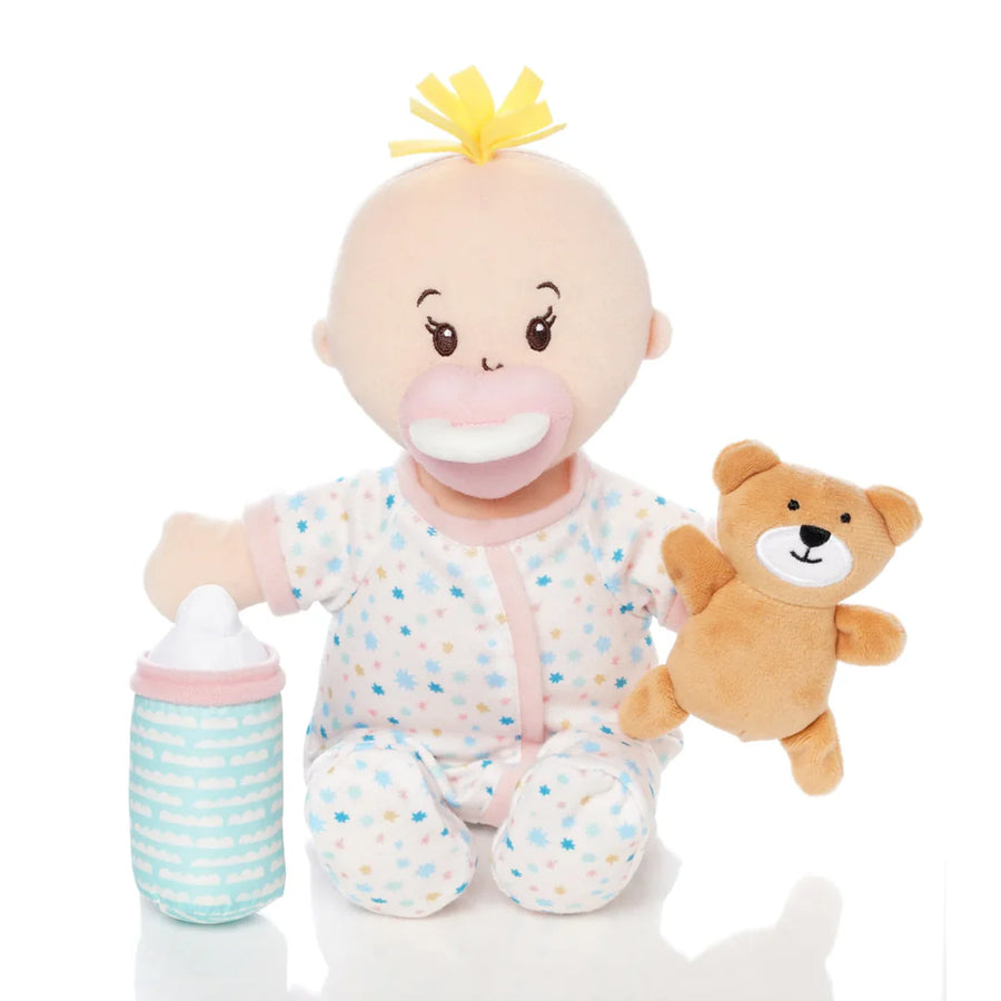 Love, Stella Sleepy Time Set Peach Doll With Blonde Hair