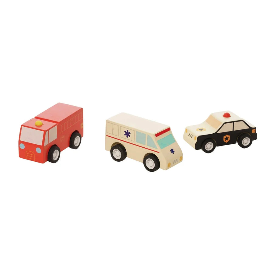 Manhattan Toys Pull Back Rescuers Cars