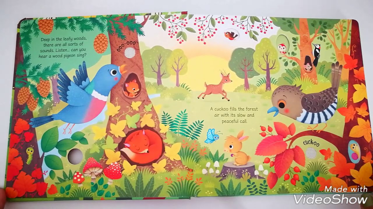 Usborne Sound Book Woodland Sounds