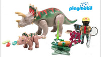 Playmobil Dinos Triceratops Family 71821