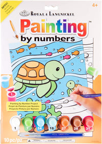 Royal & Langnickle Sea Turtle And Fish My First Paint By Number