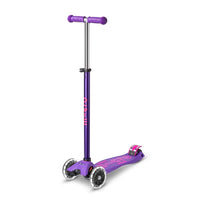 Micro Purple Maxi Deluxe LED Kickboard