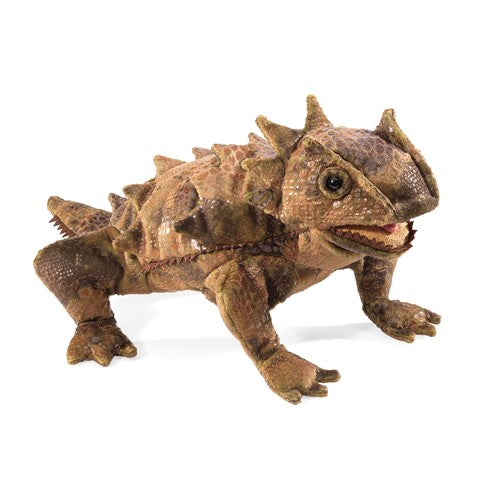 Folkmanis Horned Lizard Puppet