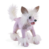 Folkmanis Chinese Crested Dog Puppet