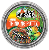 Crazy Aaron's Triceratops 2" Mini Thinking Putty