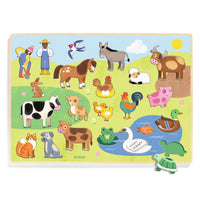 Djeco Campo Puzzlo Wooden Puzzle