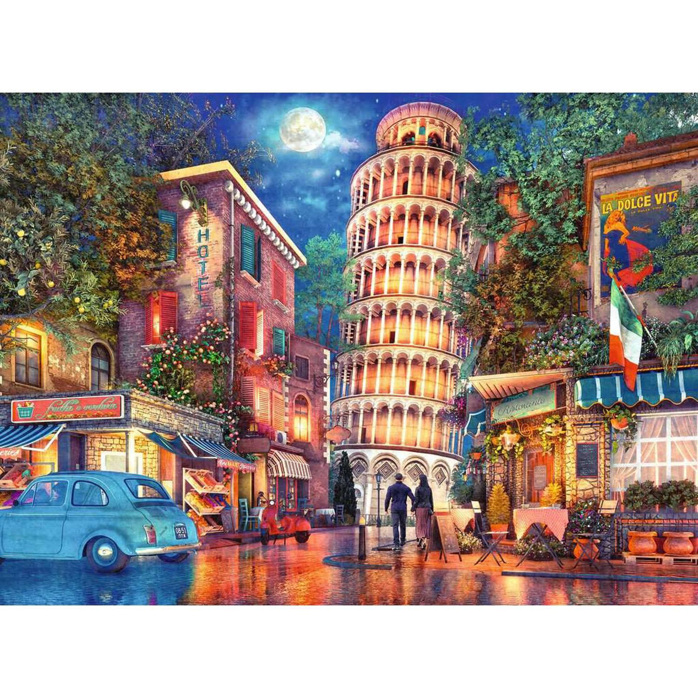 Ravensburger Streets Of Pisa 500 Piece