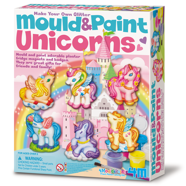 4M Mould & Paint Unicorns