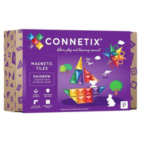 CONNETIX Rainbow Starter Pack, 60 Pieces