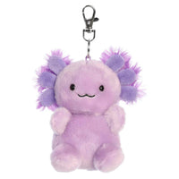Palm Pals Xavier Purple Axolotl Clip On