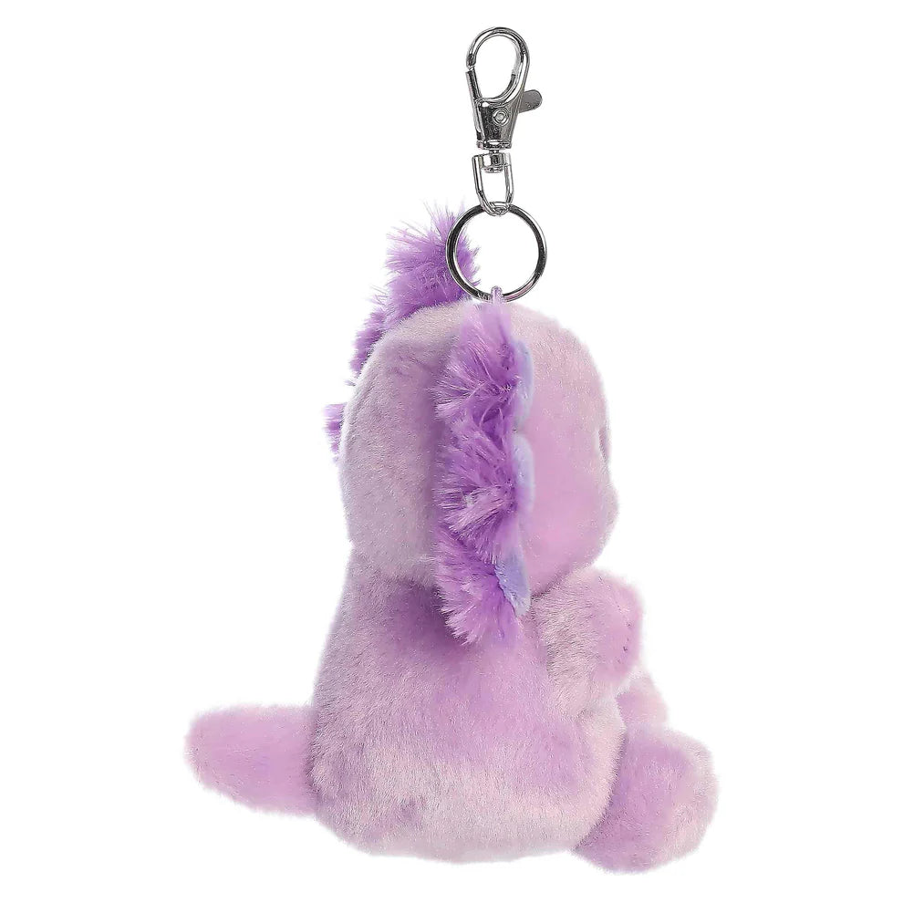 Palm Pals Xavier Purple Axolotl Clip On