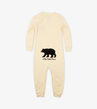 Natural Little Bear Bum Baby Coverall & Hat 🍁 Little Blue House