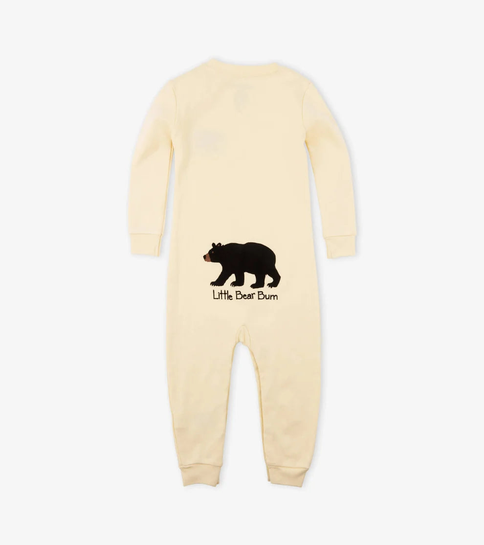 Natural Little Bear Bum Baby Coverall & Hat 🍁 Little Blue House