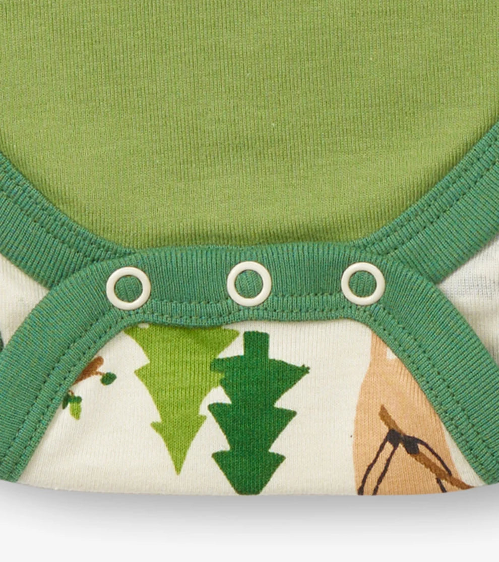 May The Forest Be With You Baby Bodysuit & Hat 🍁 Little Blue House