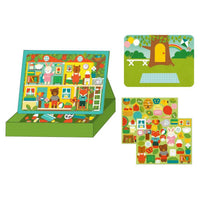 Petit Collage Treehouse Party Magnetic Play Scene