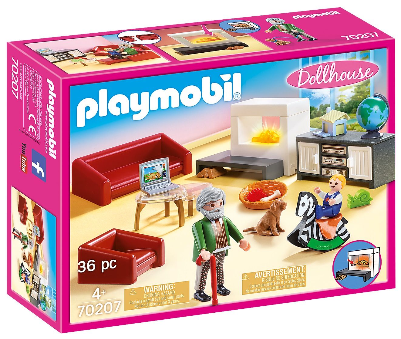 Playmobil Comfortable Living Room 70207