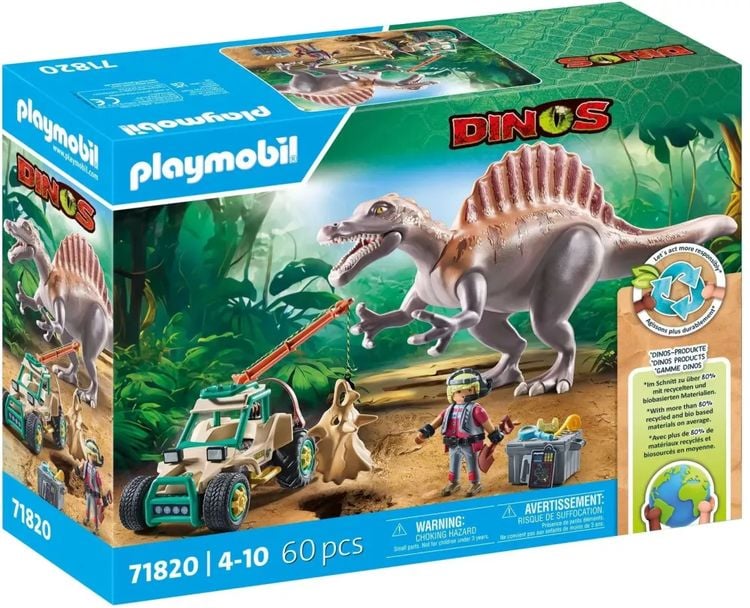 Playmobil Dinos Spinosaurus Attack 71820