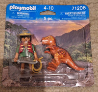 Playmobil Duo Pack Adventure With T Rex 71206
