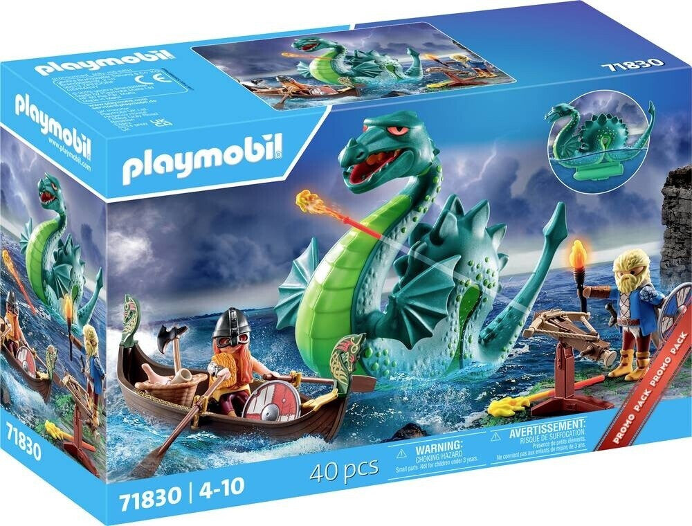 Playmobil Adventure Vikings With Sea Monster