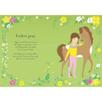 Usborne Little Sticker Dolly Dressing Ponies