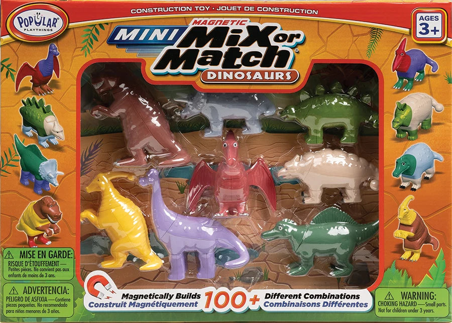 Popular Playthings Magnetic Dinos Mix Or Match