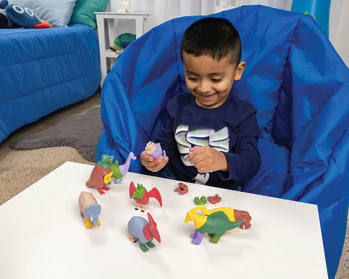Popular Playthings Magnetic Dinos Mix Or Match