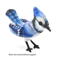 Folkmanis Mini Blue Jay Finger Puppet