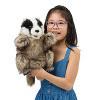 Folkmanis Badger Puppet