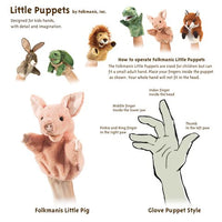 Folkmanis Little Pig Puppet