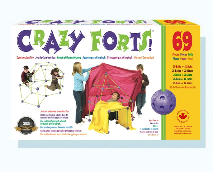 Crazy Forts 🍁 The Original Kids Building Kit