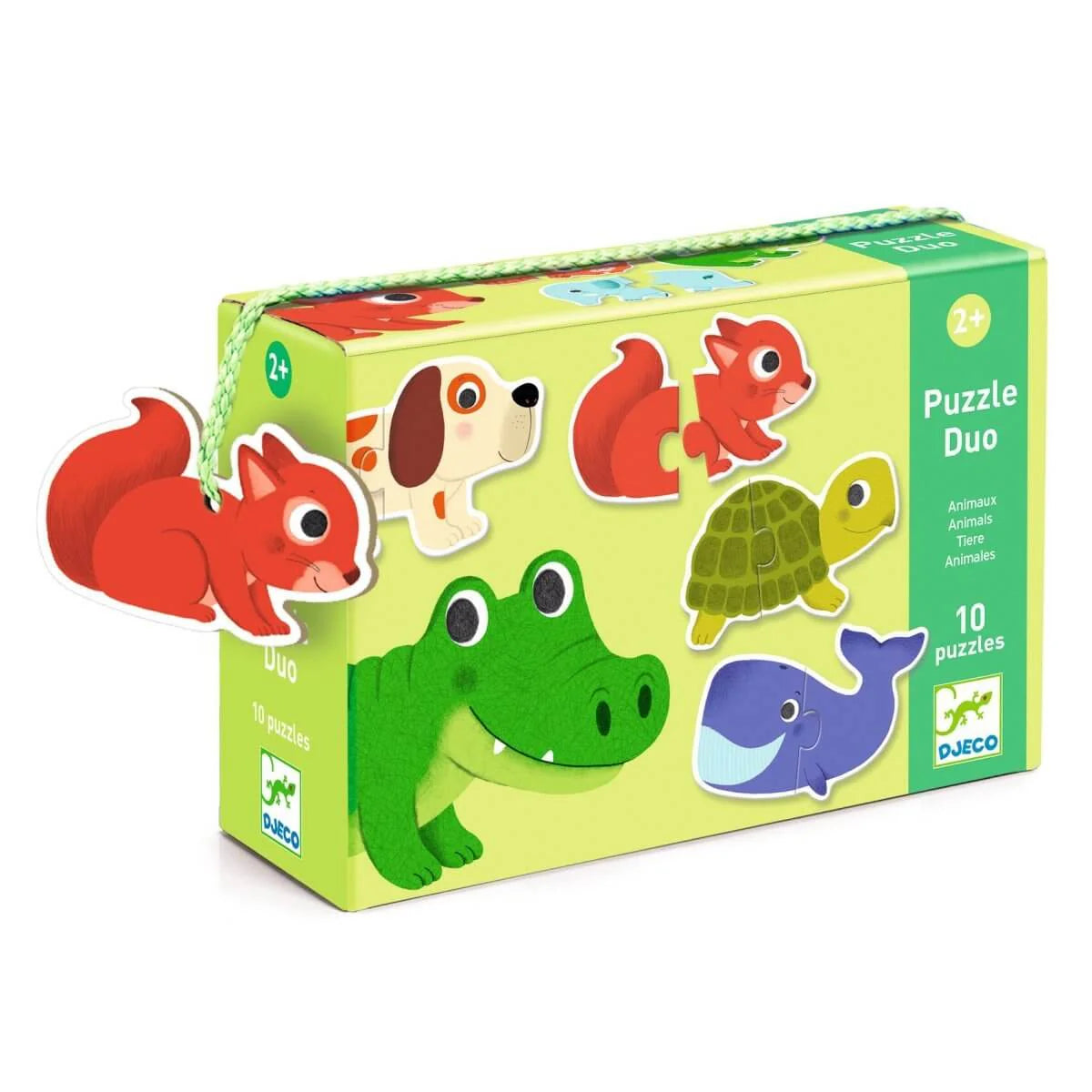 Djeco Animals Puzzle Duo